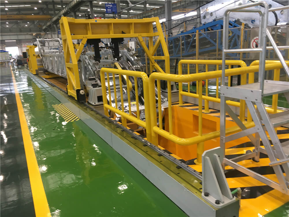 扶梯裝配工裝現(xiàn)場(chǎng)圖5